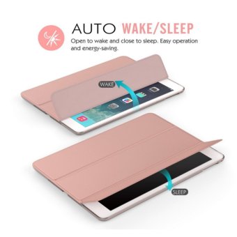 Q Chris Case For IPad Pro 9.7 - Ultra Slim Lightweight Smart-shellStand Cover With Translucent Frosted Back Protector For Apple IPadPro 9.7 Inch 2016 Release Tablet(with Auto - Intl July 2018 - 5 Q Chris Case for iPad Pro 9.7 - Ultra Slim Lightweight Smart-shellStand Cover with Translucent Frosted Back Protector for Apple iPadPro 9.7 Inch 2016 Release Tablet(with Auto - intl - 5