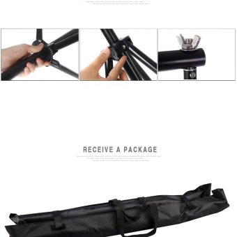 RANWD 2 X 3m 6.5FT Professinal Photography Background BackdropsSupport System Stands Studio With Carry Bag - Intl June 2018 - 3 RANWD 2 x 3m 6.5FT Professinal Photography Background BackdropsSupport System Stands Studio With Carry Bag - intl - 3