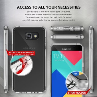 Ringke Fusion PC And TPU Back Cover Case For Samsung Galaxy A9 Pro/ A9 / A9100 / A9000 (Smoke Black) - Intl June 2018 - 2 Ringke Fusion PC And TPU Back Cover Case For Samsung Galaxy A9 Pro/ A9 / A9100 / A9000 (Smoke Black) - intl - 2