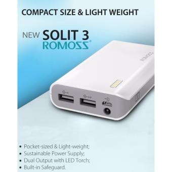 Romoss Solit 3 6000mAh Power Bank (White) July 2018 - 2 Romoss Solit 3 6000mAh Power Bank (White) - 2