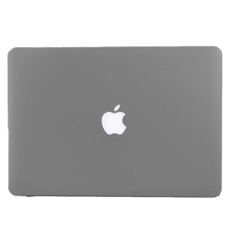 Rubberized Protective Case Cover For Apple Macbook Retina 13 Inch(Grey) With Free Keyboard Cover / Protector (Black) June 2018 - 3 Rubberized Protective Case Cover For Apple Macbook Retina 13 inch(Grey) with Free Keyboard Cover / Protector (Black) - 3