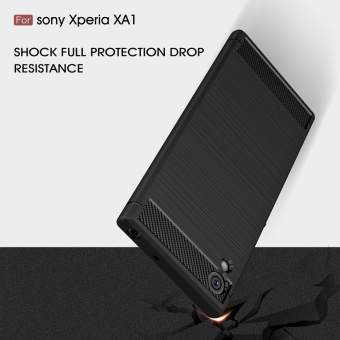 Rugged Armor Case For Sony Xperia XA1 Carbon Fiber Resilient DropProtection Anti-Scratch Cover Grey - Intl June 2018 - 5 Rugged Armor Case For Sony Xperia XA1 Carbon Fiber Resilient DropProtection Anti-Scratch Cover Grey - intl - 5