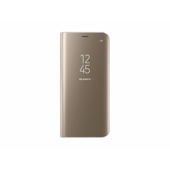 Samsung Galaxy S8 Clear View Standing Cover Gold - Intl June 2018 - 2 Samsung Galaxy S8 Clear View Standing Cover Gold - intl - 2