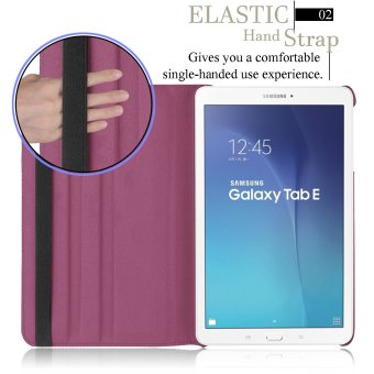 Samsung Galaxy Tab A 7.0 SM-T280 / SM-T285 7-inch Tablet Case - PULeather Rubberized Hard Shell 360 Degree Rotating Stand Smart Cover(Purple) July 2018 - 4 Samsung Galaxy Tab A 7.0 SM-T280 / SM-T285 7-inch Tablet Case - PULeather Rubberized Hard Shell 360 Degree Rotating Stand Smart Cover(Purple) - 4