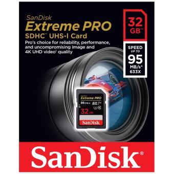 Sandisk EXTREME PRO 32GB SDHC UHS-1 C10 U3 V30 95 MB/S Memory Card For DSLR Cameras And Camcorders June 2018 - 2 Sandisk EXTREME PRO 32GB SDHC UHS-1 C10 U3 V30 95 MB/S Memory Card For DSLR Cameras and Camcorders - 2