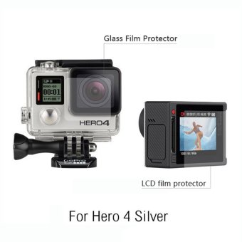Screen Pro LCD Screen And Housing Lens Protector For Gopro Hero4Silver Edition June 2018 - 3 Screen Pro LCD Screen and Housing Lens Protector for Gopro Hero4Silver Edition - 3
