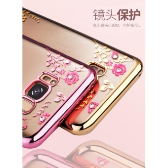 Secret Garden Plating TPU Phone Case For Samsung Galaxy S8 Plus(Gold) - Intl June 2018 - 2 Secret Garden Plating TPU phone case For Samsung Galaxy S8 Plus(Gold) - intl - 2
