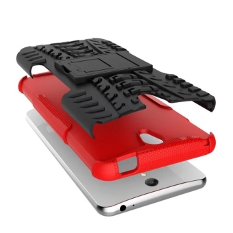 Shockproof Kickstand Case Cover For Lenovo Vibe S1 (Red) April 2018 - 5 Shockproof Kickstand Case Cover for Lenovo Vibe S1 (Red) - 5