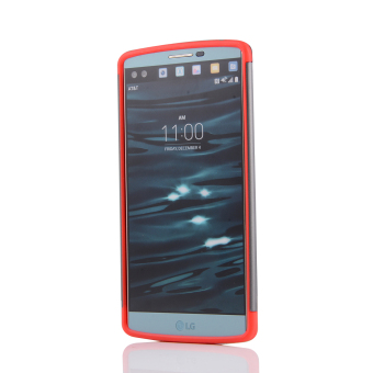 Silicon + PC Combo Case For LG V10 (Grey+Red) April 2018 - 3 Silicon + PC Combo Case for LG V10 (Grey+Red) - 3