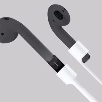 Silicone Ear Loop Strap Anti Lost String Rope Cord For AppleAirPods - Intl June 2018 - 2 Silicone Ear Loop Strap Anti Lost String Rope Cord for AppleAirPods - intl - 2