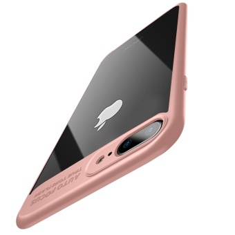 Slim Hybrid Clear Cover Case W/ Silicone Bumper For Apple IPhone 7Plus 5.5-inch (Pink) - Intl June 2018 - 5 Slim Hybrid Clear Cover Case w/ Silicone Bumper for Apple iPhone 7Plus 5.5-inch (Pink) - intl - 5