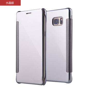 Smart Sleep Mirror Leather Case Cover For Samsung Galaxy Note 5(silver) - Intl June 2018 - 2 Smart sleep mirror leather case Cover for Samsung Galaxy Note 5(silver) - intl - 2