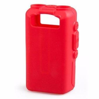 Soft Handheld Rubber Silicon Case For Baofeng UV-5R And UV-5REWalkie Talkie Two Way Radio (Red) June 2018 - 2 Soft Handheld Rubber Silicon Case for Baofeng UV-5R and UV-5REWalkie Talkie Two Way Radio (Red) - 2