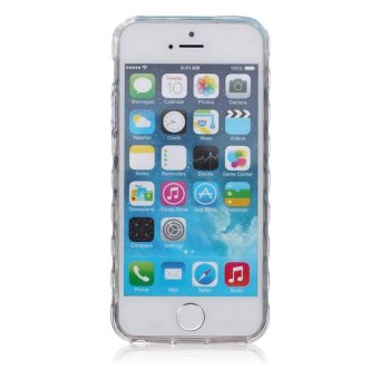 Soft TPU Cover Case For Apple IPhone SE 5S 5G - Intl June 2018 - 4 Soft TPU Cover Case for Apple iPhone SE 5S 5G - intl - 4