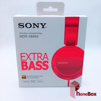 Sony MDR-XB668 With Mic Over-the-Ear Headphones (red) June 2018 - 3 Sony MDR-XB668 With Mic Over-the-Ear Headphones (red) - 3