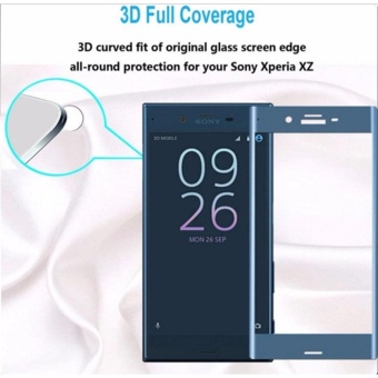 Sony Xperia XZ Screen Protector,3D Full Screen Coverage 9H-Hardness Tempered Glass Screen Protector, Ultra-thin Shatterproof Anti-Scratch HD Clear Ballistic Glass Screen Protector (Blue) - Intl June 2018 - 2 Sony Xperia XZ Screen Protector,3D Full Screen Coverage 9H-Hardness Tempered Glass Screen Protector, Ultra-thin Shatterproof Anti-Scratch HD Clear Ballistic Glass Screen Protector (Blue) - intl - 2