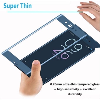 Sony Xperia XZ Screen Protector,3D Full Screen Coverage 9H-Hardness Tempered Glass Screen Protector, Ultra-thin Shatterproof Anti-Scratch HD Clear Ballistic Glass Screen Protector (Blue) - Intl June 2018 - 5 Sony Xperia XZ Screen Protector,3D Full Screen Coverage 9H-Hardness Tempered Glass Screen Protector, Ultra-thin Shatterproof Anti-Scratch HD Clear Ballistic Glass Screen Protector (Blue) - intl - 5