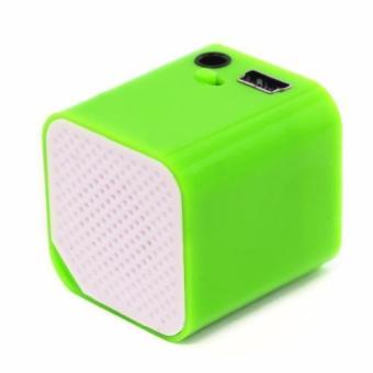 Sound Bytes CUBE MP3 Player Speaker (Green) June 2018 - 2 Sound Bytes CUBE MP3 Player Speaker (Green) - 2