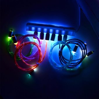 Source&Spring LED Lightning Micro USB (3ft) Cable Premium And Durable Sync Data Cable For Samsung Nexus Android Smartphones Huawei Xiaomi - Intl June 2018 - 4 Source&Spring LED Lightning Micro USB (3ft) Cable Premium and Durable Sync Data Cable for Samsung Nexus Android Smartphones Huawei Xiaomi - intl - 4