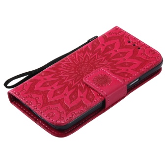 Sunflower Emboss Flip Leather Back Cover Cases With Stand Card Slotfor Samsung Galaxy S5 Mini - Intl July 2018 - 5 Sunflower Emboss Flip Leather Back Cover Cases With Stand Card Slotfor Samsung Galaxy S5 mini - intl - 5