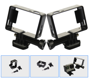 Teyeleec Frame Mount W/ Base For Go Pro Hero (Black) (Intl) June 2018 - 4 Teyeleec Frame Mount w/ Base for Go Pro Hero (Black) (Intl) - 4