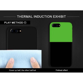 Thermosensitive Color Change Case Magical PU Fingerprint Back CoverTemperature Sensing Thermal Heat Induction Shell For Iphone 6 6s4.7 Inch (Black) - Intl May 2018 - 3 Thermosensitive Color change Case Magical PU Fingerprint Back CoverTemperature Sensing Thermal Heat Induction Shell for Iphone 6 6s4.7 inch (Black) - intl - 3