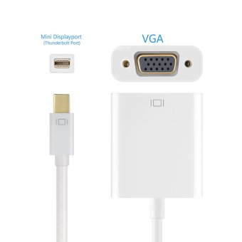 Thunderbolt Mini Displayport To VGA Video Cable Adapter 1080p June 2018 - 5 Thunderbolt Mini Displayport to VGA Video Cable Adapter 1080p - 5