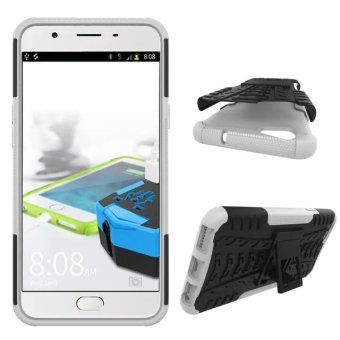 TPU + PC Armor Hybrid Case Cover For OPPO F1S (White) June 2018 - 2 TPU + PC Armor Hybrid Case Cover for OPPO F1S (White) - 2