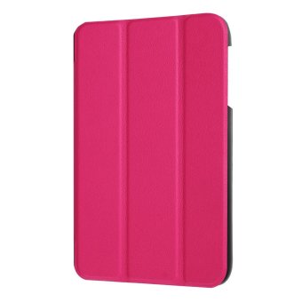 Tri-fold Leather Stand Cover Case For Acer Iconia One 7 B1-770 -Rose - Intl June 2018 - 4 Tri-fold Leather Stand Cover Case for Acer Iconia One 7 B1-770 -Rose - intl - 4