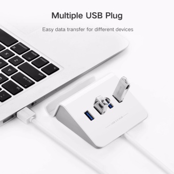 UGREEN 4 Port USB 3.0 Hub 5Gbps SuperSpeed Data Hub With Phone Stand 1m Cable For IMac, MacBook, Macbook Pro, Macbook Air, Mac Mini, Surface Pro, Chromebook And PC - Intl June 2018 - 4 UGREEN 4 Port USB 3.0 Hub 5Gbps SuperSpeed Data Hub with Phone Stand 1m Cable for iMac, MacBook, Macbook Pro, Macbook Air, Mac Mini, Surface Pro, Chromebook and PC - intl - 4