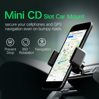 UGREEN CD Slot Car Holder Universal Clip Phone Car Mount Holder For 3.5-7 Inches Mobile Phone - Intl June 2018 - 2 UGREEN CD Slot Car Holder Universal Clip Phone Car Mount Holder for 3.5-7 inches mobile phone - intl - 2