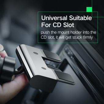 UGREEN CD Slot Car Holder Universal Clip Phone Car Mount Holder For 3.5-7 Inches Mobile Phone - Intl June 2018 - 3 UGREEN CD Slot Car Holder Universal Clip Phone Car Mount Holder for 3.5-7 inches mobile phone - intl - 3