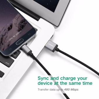 UGREEN Nylon Braided Micro USB Cable Sync Data Charging Cable For Android,Samsung,Xiaomi,HTC,Sony - 1m,Black - Intl May 2018 - 3 UGREEN Nylon Braided Micro USB Cable Sync Data Charging Cable for Android,Samsung,Xiaomi,HTC,Sony - 1m,Black - intl - 3