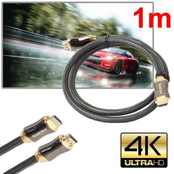 Ultra HD HDMI Cable V2.0 High Speed + Ethernet HDTV 2160p 4K 3DGOLD (1M) - Intl April 2018 - 2 Ultra HD HDMI Cable v2.0 High Speed + Ethernet HDTV 2160p 4K 3DGOLD (1M) - intl - 2