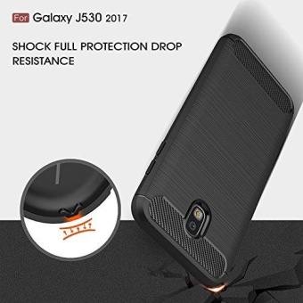 Ultra Light Carbon Fiber Armor ShockProof Brushed Silicone GripCase For Samsung Galaxy J5 Pro 2017 J530 - Intl June 2018 - 2 Ultra Light Carbon Fiber Armor ShockProof Brushed Silicone GripCase for Samsung Galaxy J5 Pro 2017 J530 - intl - 2