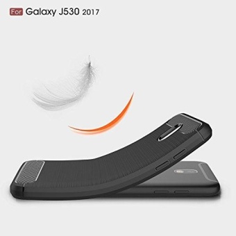 Ultra Light Carbon Fiber Armor ShockProof Brushed Silicone GripCase For Samsung Galaxy J5 Pro 2017 J530 - Intl June 2018 - 5 Ultra Light Carbon Fiber Armor ShockProof Brushed Silicone GripCase for Samsung Galaxy J5 Pro 2017 J530 - intl - 5