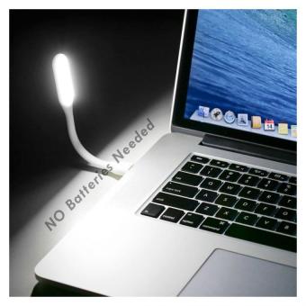 Ultralite Mini Bendable Silicone USB LED Lamp Light Stick (White) April 2018 - 2 Ultralite Mini Bendable Silicone USB LED Lamp Light Stick (White) - 2
