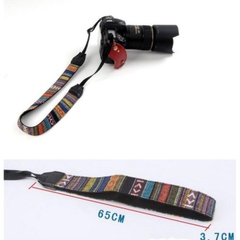 Universal Retro Vintage Style Camera Strap Soft Striped Weave(Multicolor) - Intl June 2018 - 2 Universal Retro Vintage Style Camera Strap Soft Striped Weave(Multicolor) - intl - 2