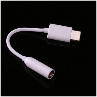 USB 1 Type-C To 5mm Earphone Headset Cable Convertor Adapter ForLetv MOTO White 12.5cm - Intl June 2018 - 4 USB 1 Type-C to 5mm Earphone Headset Cable Convertor Adapter ForLetv MOTO White 12.5cm - intl - 4