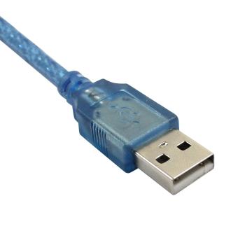 USB 2 Male To Mini USB Male Data Charging Cable 0 Translucent Blue June 2018 - 3 USB 2 Male to Mini USB Male Data Charging Cable 0 Translucent Blue - 3