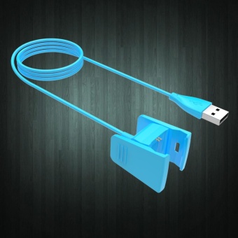 USB Charging Cable Standard Charger Cable For Fitbit Charge 2(100cm Blue) - Intl May 2018 - 3 USB Charging Cable Standard Charger Cable For Fitbit Charge 2(100cm Blue) - intl - 3