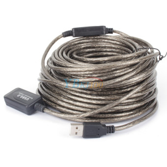 USB Male To Female Active Extension Extender Cable Cord (20m) - Intl June 2018 - 3 USB Male to Female Active Extension Extender Cable Cord (20m) - intl - 3