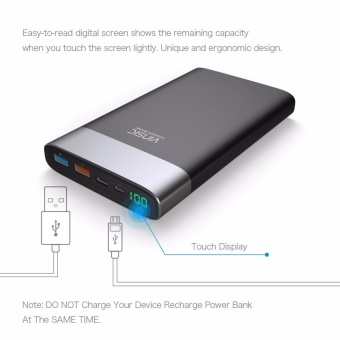 Vinsic 20000mAh External Battery QC 3.0 Quick Charge Power Bank,One QC 3.0 Quick Charge USB Output, One Standard USB Output And OneInput&Output Type -C July 2018 - 4 Vinsic 20000mAh External Battery QC 3.0 Quick Charge Power Bank,One QC 3.0 Quick Charge USB Output, One Standard USB Output and OneInput&Output Type -C - 4
