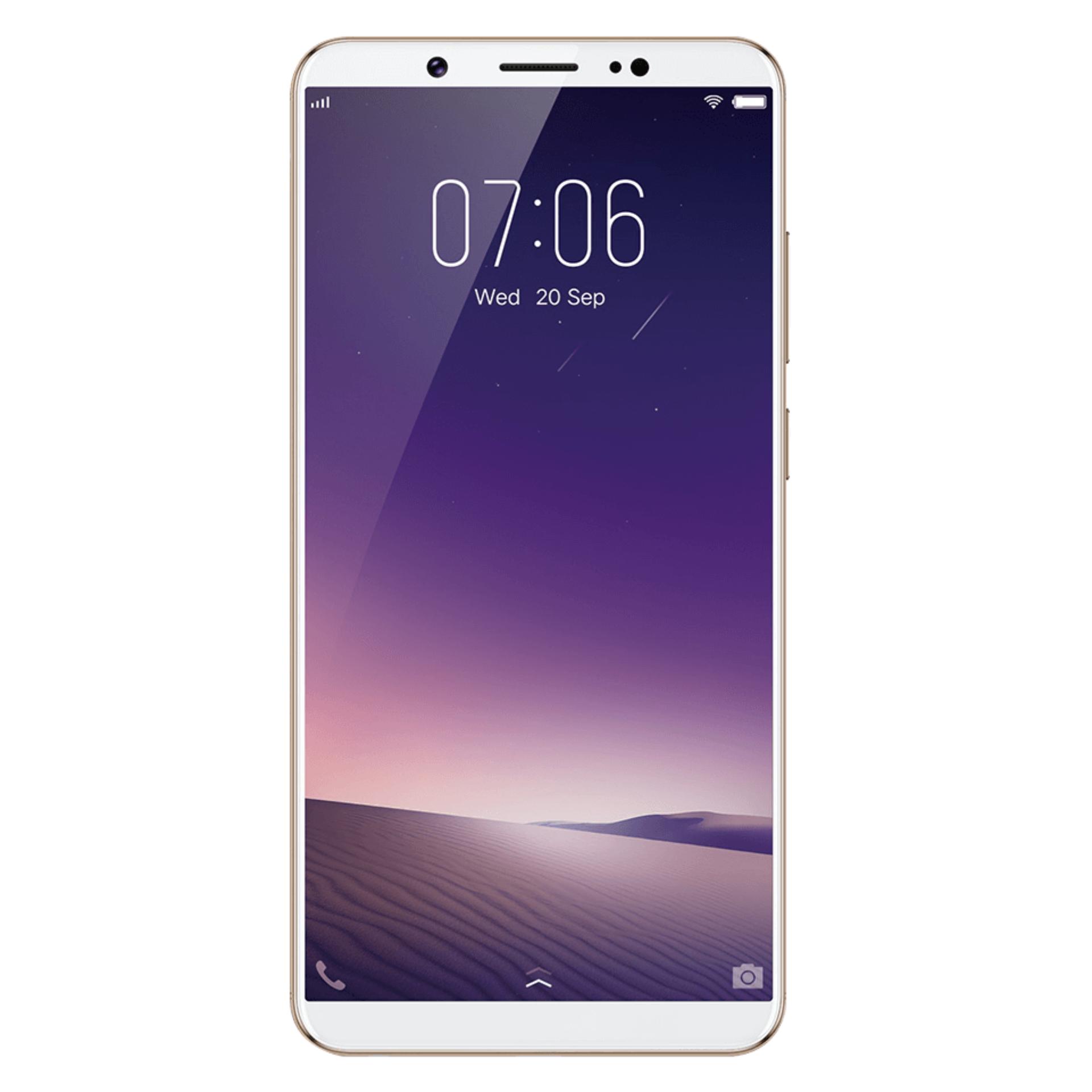 Oppo F1s New 464gb Gold Free 6 Item Accessories Daftar Harga Vivo V7 Plus 64GB Champagne Gold