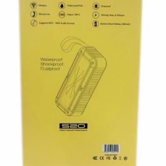 W-KING S20 IPX6 Waterproof Shockproof Bluetooth Wireless Speaker June 2018 - 5 W-KING S20 IPX6 Waterproof Shockproof Bluetooth Wireless Speaker - 5