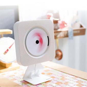 Wall Mounted CD Player Portable Turntable Home FM Radio CD AudioPrenatal Education Early Learning English Bluetooth Speaker - Intl June 2018 - 4 Wall Mounted CD Player Portable Turntable Home FM Radio CD AudioPrenatal Education Early Learning English Bluetooth Speaker - intl - 4