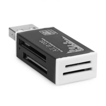 Wawawei WU-001 All In One Mini Multi USB 2.0 Micro SD SDHC TF MMCM2 MS Memory Card Reader With Free Microbishi 7-in-1 Manicure Setwith Case (Dark Brown) June 2018 - 4 Wawawei WU-001 All In One Mini Multi USB 2.0 Micro SD SDHC TF MMCM2 MS Memory Card Reader with free Microbishi 7-in-1 Manicure Setwith Case (Dark Brown) - 4