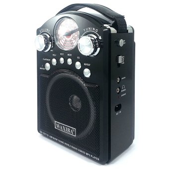 Waxiba XB-1071U AM/FM/SW Radio With USB/SD MP3 Playback AndTorchlight (Black) July 2018 - 3 Waxiba XB-1071U AM/FM/SW Radio With USB/SD MP3 Playback andTorchlight (Black) - 3
