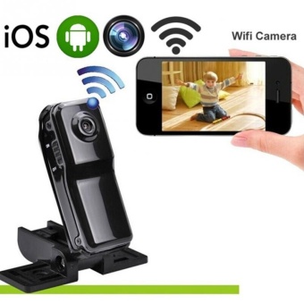 Wireless MD81 Mini Camera 480p Spy Remote Surveillance Hidden WiFiCamera - Intl June 2018 - 4 Wireless MD81 Mini Camera 480p Spy Remote Surveillance Hidden WiFiCamera - intl - 4