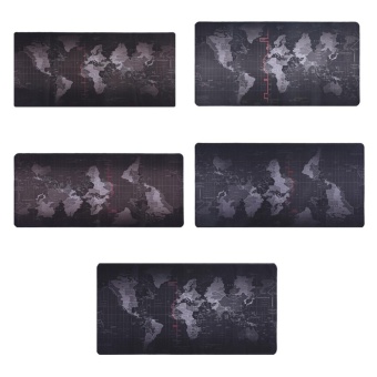 World Map Pattern Non-slip Mouse Pad Gaming Mat With Stitched Edge(300x700x2mm) - Intl June 2018 - 5 World Map Pattern Non-slip Mouse Pad Gaming Mat With Stitched Edge(300x700x2mm) - intl - 5